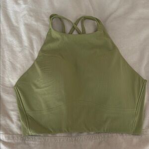 Lululemon Athletica Sage Green Sports Bra